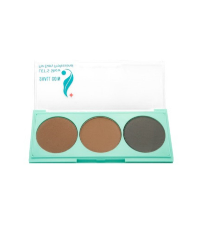 پالت سایه چشم سه عددی شال کوین شماره 601 | Shall Coin 3-Color Eyeshadow Palette 601