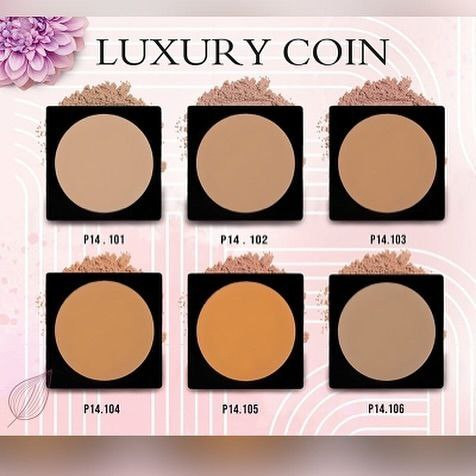 پنکک لاکچری کوین | Luxury Coin Compact Powder